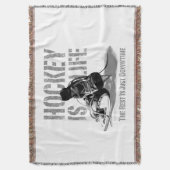 Couverture Le hockey est la vie (devant Vertical)