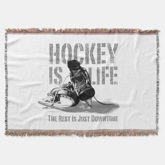 Couverture Le hockey est la vie (Devant)
