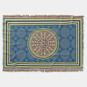 Couverture Le jardin de minuit de Shiraz Throw