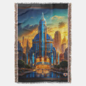 Couverture Le Pavillon Grand Art Déco Blue Plaza by Xzendor7 (devant Vertical)