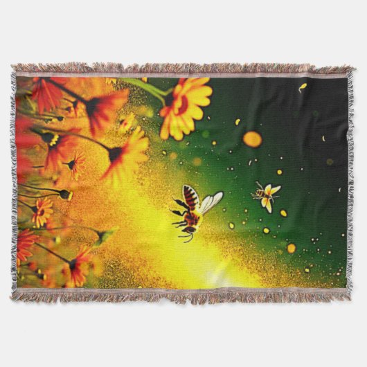 Couverture Le pollen doré des abeilles explose Joy Design (Devant)