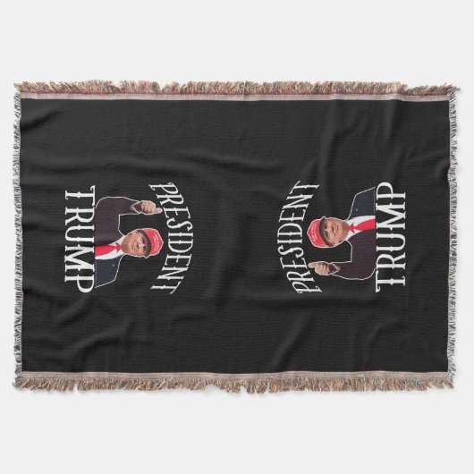 Couverture Le président Donald Trump, le Casquette rouge lève (Devant)