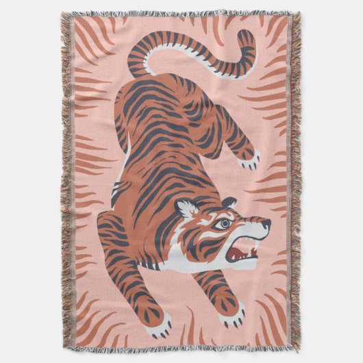 Couverture Le tigre du Bengale sur la poule rose (devant Vertical)