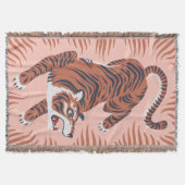 Couverture Le tigre du Bengale sur la poule rose (Devant)