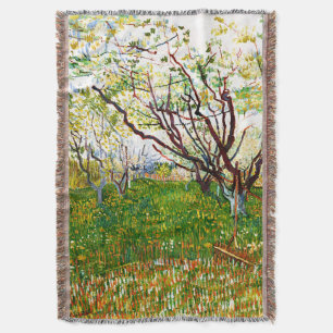 Couverture Le verger à fleurs (1888) par Vincent Van Gogh