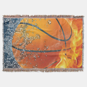 Couverture Lecteur de ballon de basket flamboyant