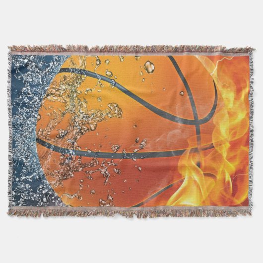 Couverture Lecteur de ballon de basket flamboyant (Devant)
