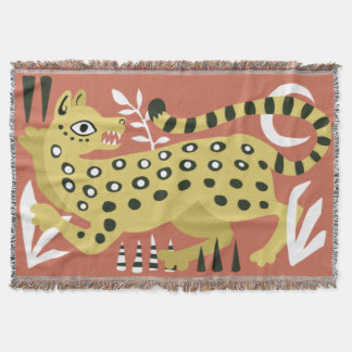Couverture Leopard Abstrait