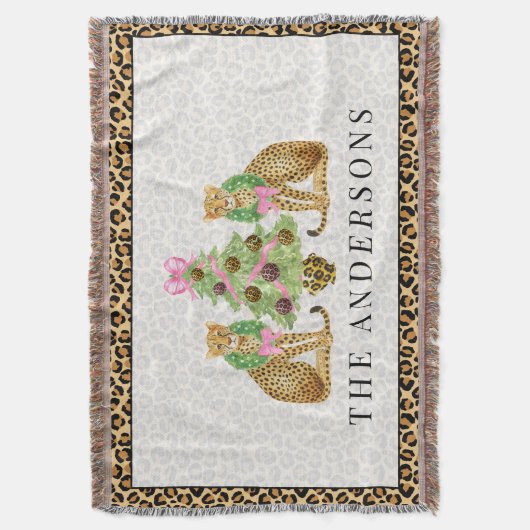 Couverture Leopard Christmas (devant Vertical)