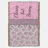 Couverture Léopard de neige classique mais sassy (devant Vertical)