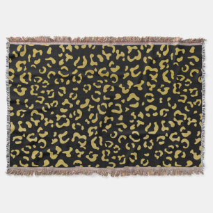 Couverture Leopard d'or, Parties scintillant d'or, Motif de l