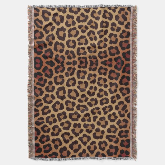 Couverture Leopard Print Pattern (devant Vertical)