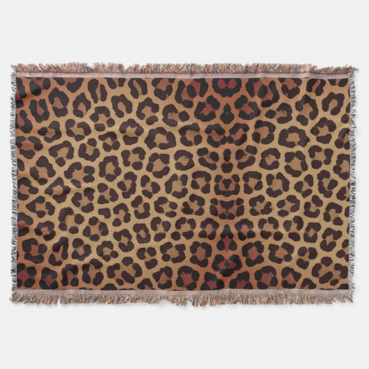 Couverture Leopard Print Pattern (Devant)