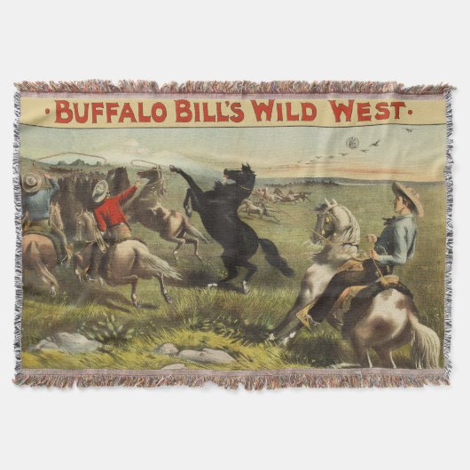 Couverture Les Chevaux de l'Ouest sauvage de Buffalo Bill (Devant)