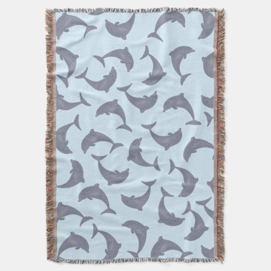 Couverture Les dauphins dans le Motif marin (devant Vertical)