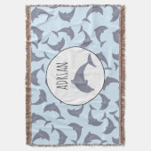 Couverture Les dauphins dans le Motif marin (devant Vertical)