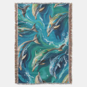 Couverture Les dauphins nagent  (devant Vertical)