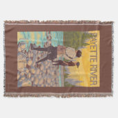 Couverture Les femmes pilotent la pêche - rivière de Payette, (Devant)