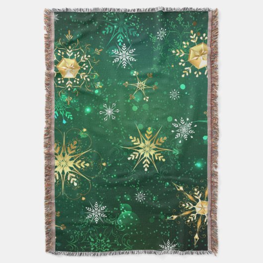 Couverture Les flocons dorés de Noël sur l'Arrière - plan ver (devant Vertical)