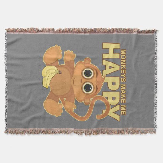 Couverture Les singes Me Rendent Heureux (Devant)