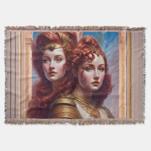 Couverture Les soeurs Red AI Concept Art de Xzendor7
