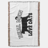 Couverture Les vrais hommes aiment les chats (devant Vertical)