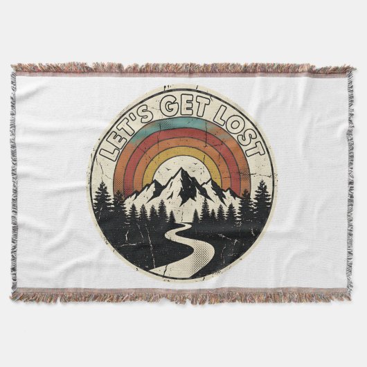 Couverture Let’s Get Lost Retro Mountain Adventure Outdoor (Devant)