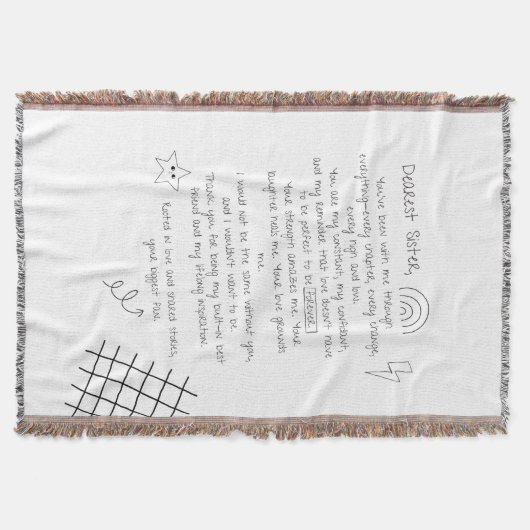 Couverture Lettre à Soeur (Devant)