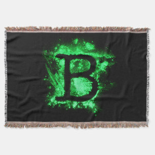 Couverture Lettre B - Alphabet majuscule vert