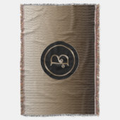 Couverture "Lettre B" Monogramme (devant Vertical)
