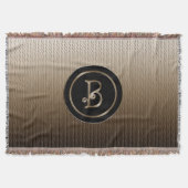 Couverture "Lettre B" Monogramme (Devant)