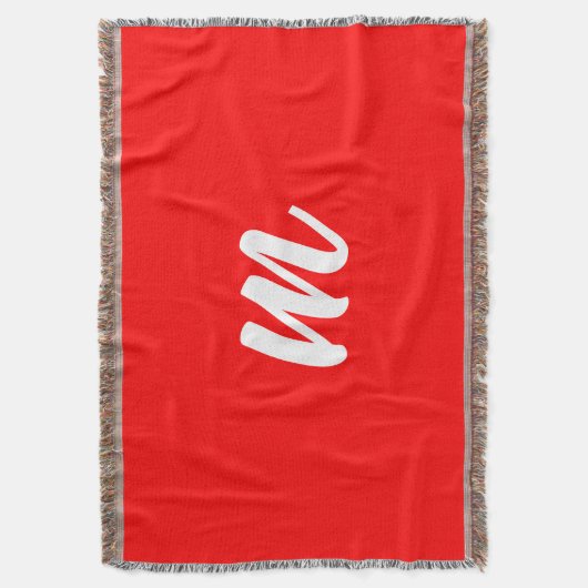 Couverture LETTRE INITIALE CalliGRAPHIQUE BLANCHE ROUGE (devant Vertical)