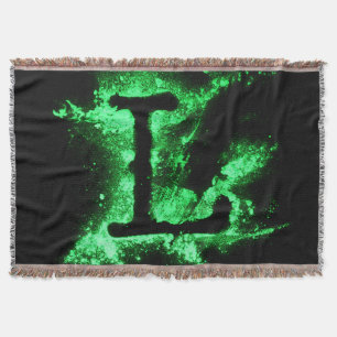 COUVERTURE LETTRE L MAJUSCULE VERTE