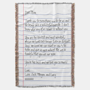 Couverture Lettre manuscrite moderne sur le papier lié pour m