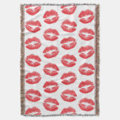 Couverture Lèvres Rouges, Motif De Lèvres, Rouge À Lèvres, Ba (devant Vertical)