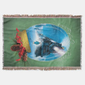 Couverture L'Express polaire | Arrivée du train encadré de va (Devant)