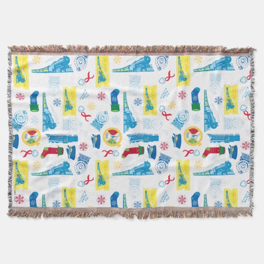 Couverture L'Express polaire | Motif d'icône de Noël (Devant)