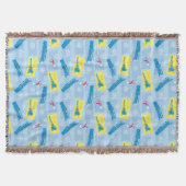 Couverture L'Express polaire | Retro Train & Ticket Motif (Devant)