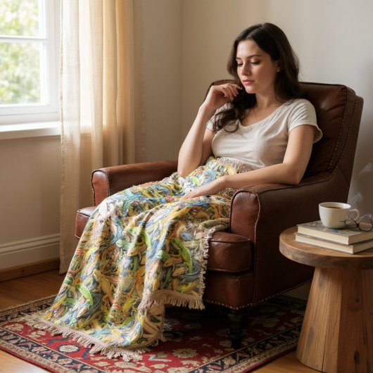 Couverture lézard forestier