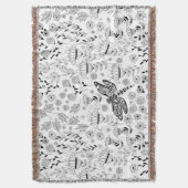 Couverture libellule et fleurs (devant Vertical)