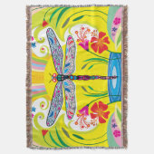 Couverture Libellule radieuse et fleurs sauvages (devant Vertical)