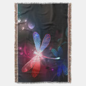 Couverture libellule rouge brillante (devant Vertical)