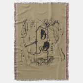 Couverture Libra Constellation Hevelius 1690 Décor (devant Vertical)