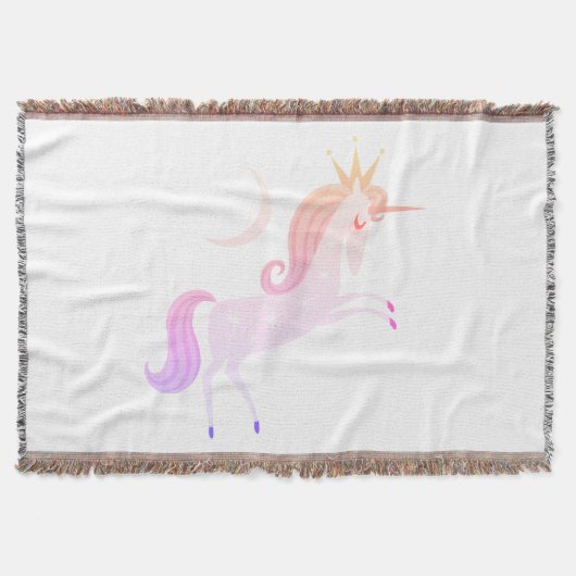 Couverture licorne magique (Devant)