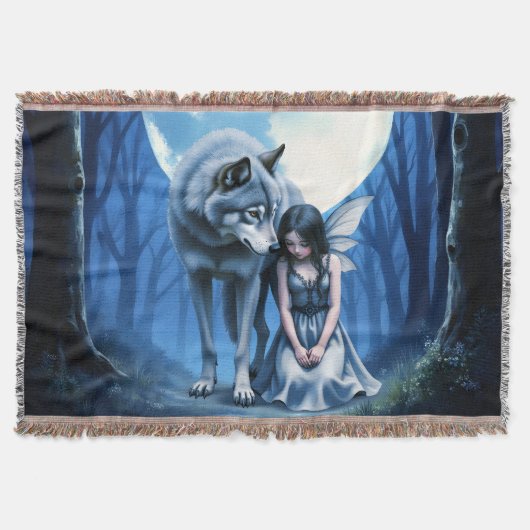 Couverture Lien au Clair de Lune – Le Loup et la Fée Gothique (Devant)
