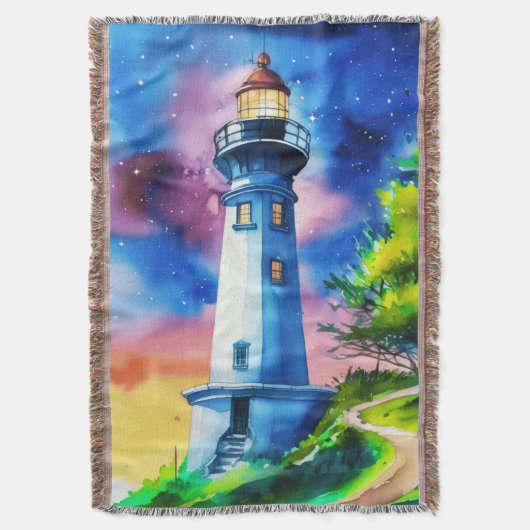 Couverture Lighthouse Under a Starry Sky (devant Vertical)