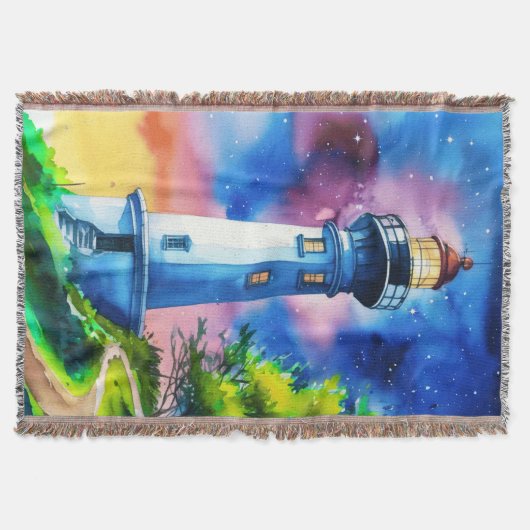 Couverture Lighthouse Under a Starry Sky (Devant)