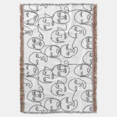 Couverture Lignes Abstraites modernes face à l'art de ligne c (devant Vertical)