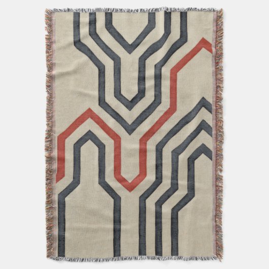 Couverture Lignes graphiques orange et bleu (devant Vertical)