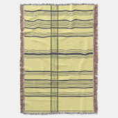 Couverture Lignes modernes noires sur fond jaune (devant Vertical)